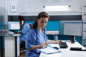 medical-billing-coding nurse billing a medical encounter