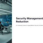 SG-101-Security Management for Risk Reduction